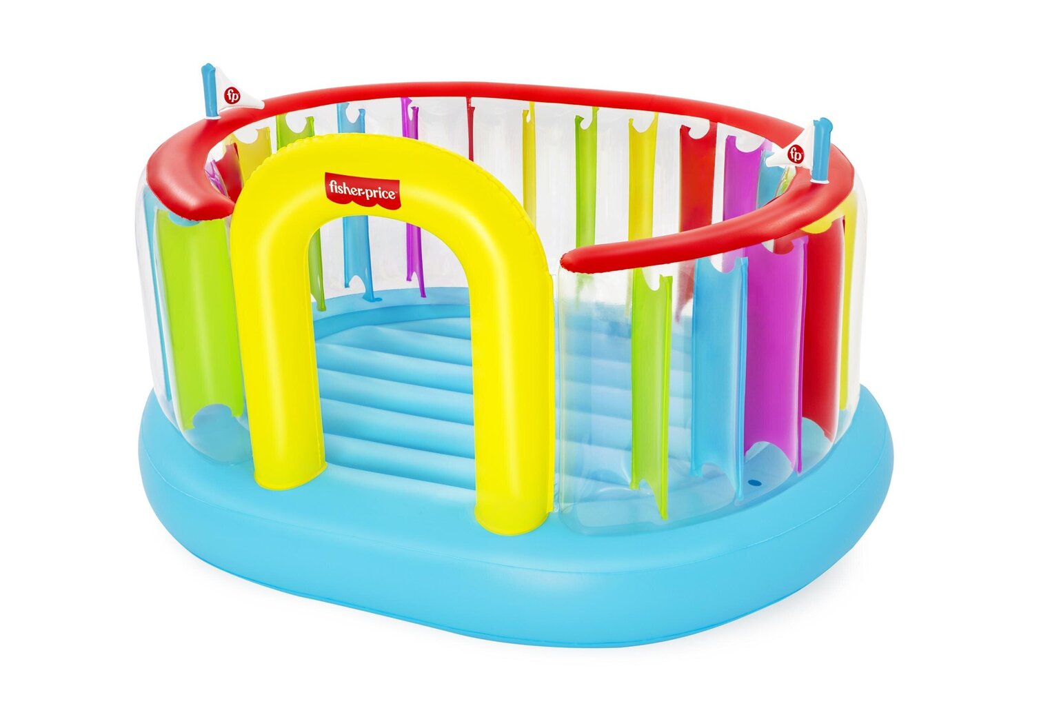 Piepūšams batuts Fisher Price Bouncetopia, 226x175x138 cm цена и информация | Piepūšamās rotaļlietas un pludmales preces | 220.lv