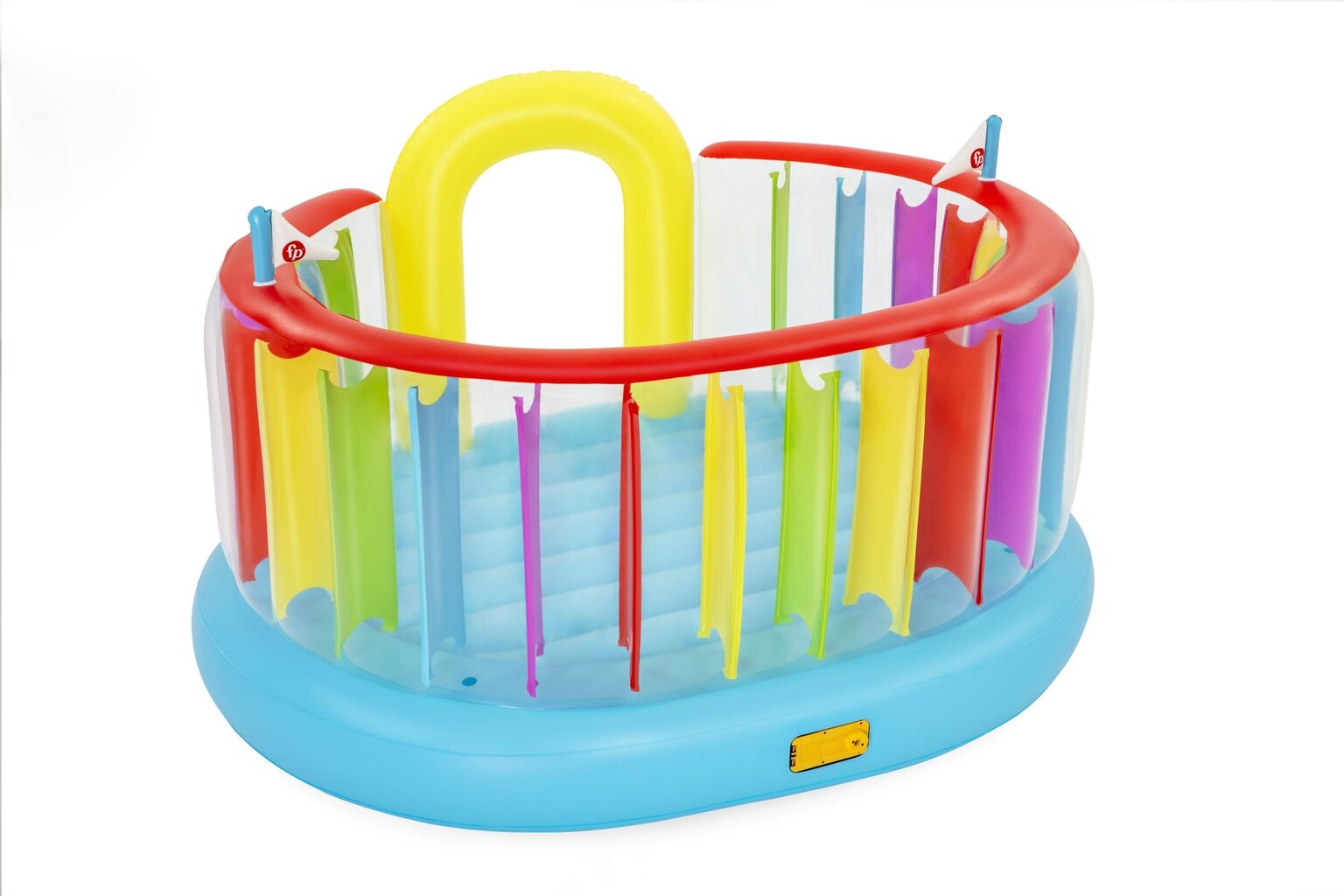 Piepūšams batuts Fisher Price Bouncetopia, 226x175x138 cm цена и информация | Piepūšamās rotaļlietas un pludmales preces | 220.lv