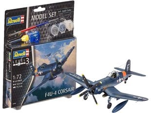 Revell - F4U-4 Corsair Model Set, 1/72, 63955 цена и информация | Конструкторы и кубики | 220.lv