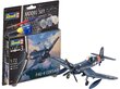 Revell - F4U-4 Corsair Model Set, 1/72, 63955 cena un informācija | Konstruktori | 220.lv