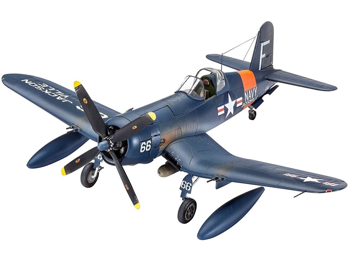 Revell - F4U-4 Corsair Model Set, 1/72, 63955 cena un informācija | Konstruktori | 220.lv