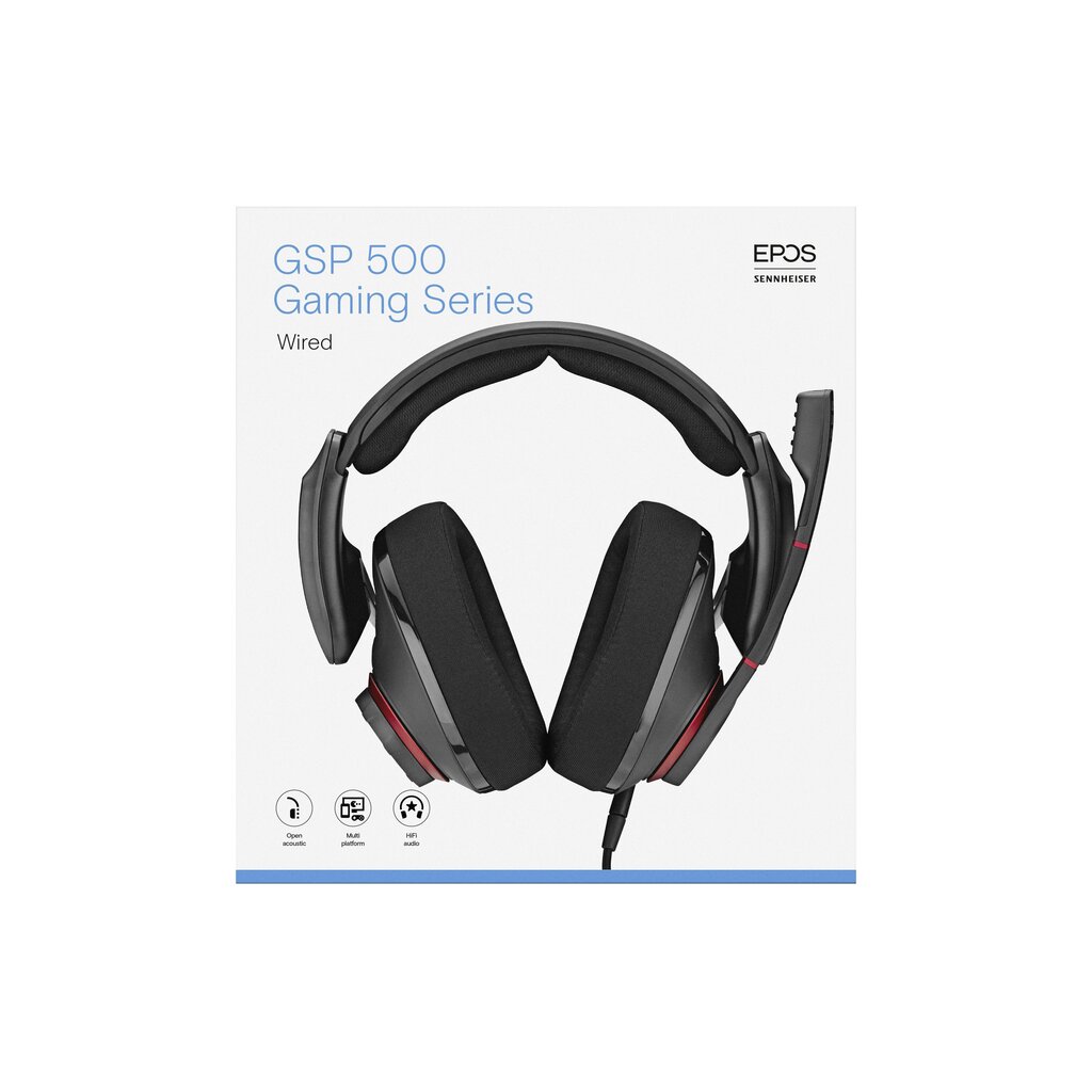 Austiņas Epos Sennheiser GSP 500 цена и информация | Austiņas | 220.lv