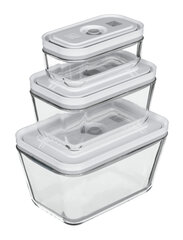 3 stikla trauku komplekts Zwilling Fresh & Save цена и информация | Посуда для хранения еды | 220.lv
