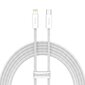 USB kabelis Baseus Dynamic no Type-C uz Lightning 20W 2.0m balts CALD000102 cena un informācija | Savienotājkabeļi | 220.lv