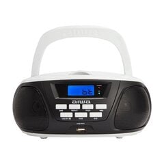 Aiwa BBTU-300BW black/white цена и информация | Магнитолы | 220.lv