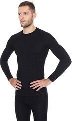 Brubeck T-Krekli Active Wool Black cena un informācija | Vīriešu apakškrekli | 220.lv