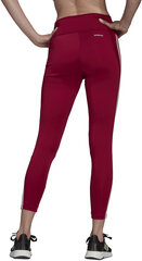 Adidas Legingi W 3s 78 Tight Bordeaux HD6837/S cena un informācija | Sporta apģērbs sievietēm | 220.lv