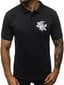 Vīriešu melnas krāsas polo krekls "Vytis" cena un informācija | Vīriešu T-krekli | 220.lv