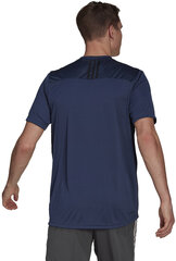 Adidas Футболки M 3s Back Tee Blue GM2129/3XL цена и информация | Мужские футболки | 220.lv
