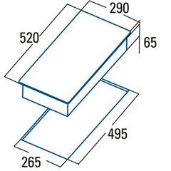 Индукционная панель Cata TD3002BK цена и информация | CATA Бытовая техника и электроника | 220.lv