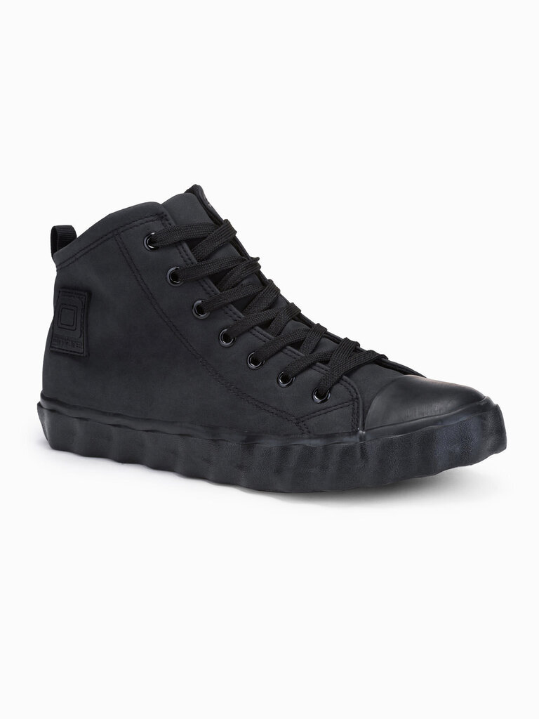 Vīriešu kedas šņorējamās kedas Ombre T374 melns cena un informācija | Sporta apavi vīriešiem | 220.lv