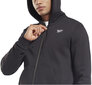 Rebook Džemperi Ri Fleece Fz Hoodie Black GR9206/L cena un informācija | Vīriešu jakas | 220.lv