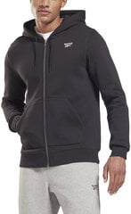 Rebook Džemperi Ri Fleece Fz Hoodie Black GR9206/L цена и информация | Мужские толстовки | 220.lv