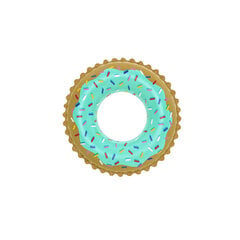 Надувной круг Bestway Sweet Donut, 91 см, коричневый/зеленый цена и информация | Надувные и пляжные товары | 220.lv