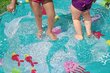 Piepūšamais ūdens smidzinātājs bērniem Bestway Underwater, 165 cm cena un informācija | Piepūšamās rotaļlietas un pludmales preces | 220.lv