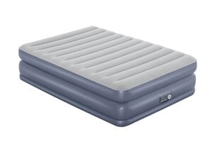 Piepūšamais matracis Bestway Tritech QuadComfort Airbed Queen, 203x152x51 cm, ar integrētu pumpi cena un informācija | Piepūšamie matrači un mēbeles | 220.lv