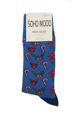 Носки для мужчин Soho Mood Рождественские украшения цена и информация | Мужские носки | 220.lv