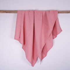 Lina dvielis, rozā krāsā, austs vafeļu rakstā. цена и информация | Полотенца | 220.lv