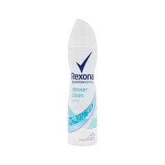 Дезодорант-антиперспирант Rexona Shower Clean, 150 мл цена и информация | Дезодоранты | 220.lv