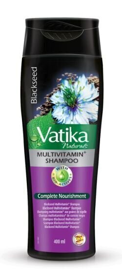 Dabur Vatika MutiVit šampūns Blackseed, 400ml цена и информация | Šampūni | 220.lv