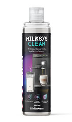 Antibakteriāls šķidrums kafijas automātu piena sistēmu un piena putošanas sistēmu tīrīšanai - 50 tīrīšanas reizes - MilkSys Clean cena un informācija | Kafijas automātu piederumi | 220.lv
