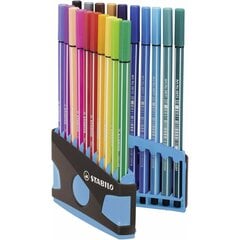 Flomasteru komplekts STABILO Pen 68 ColorParade | 20 krāsas cena un informācija | Modelēšanas un zīmēšanas piederumi | 220.lv