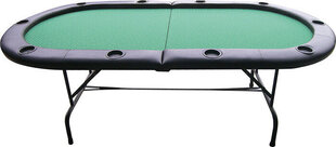 Lux pokera galds, Gambler, 210*105cm cena un informācija | Azartspēles, pokers | 220.lv