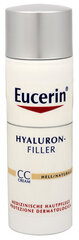 Крем для лица Eucerin CC SPF 15 Hyaluron-Filler, 50 мл цена и информация | Кремы для лица | 220.lv