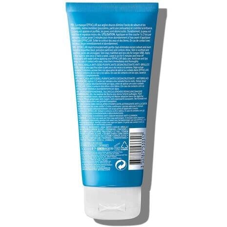 Maska La Roche-Posay Effaclar, 100 ml cena un informācija | Sejas maskas, acu maskas | 220.lv