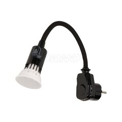 LED lampa rozetē 6 W GU10, melna cena un informācija | Iebūvējamās lampas, LED paneļi | 220.lv