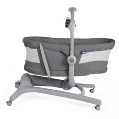 Bērnu gultiņa Chicco Baby Hug Air 4in1, Dark Grey цена и информация | Манежи для детей | 220.lv