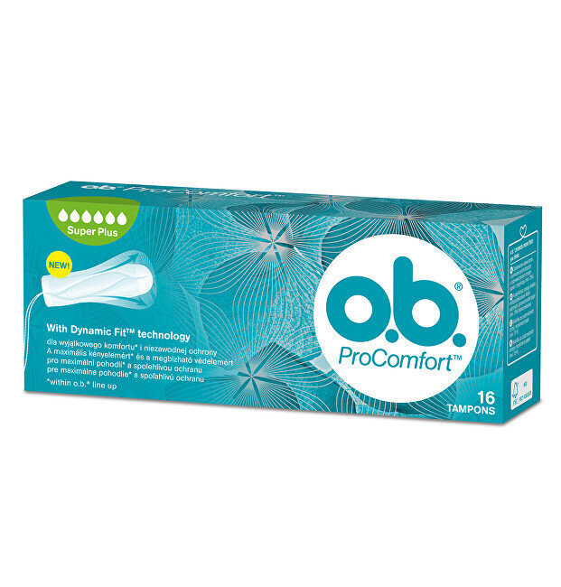 O.B.ProComfort Super Plus tamponi, 32 gab. cena un informācija | Tamponi, higiēniskās paketes, ieliktnīši | 220.lv