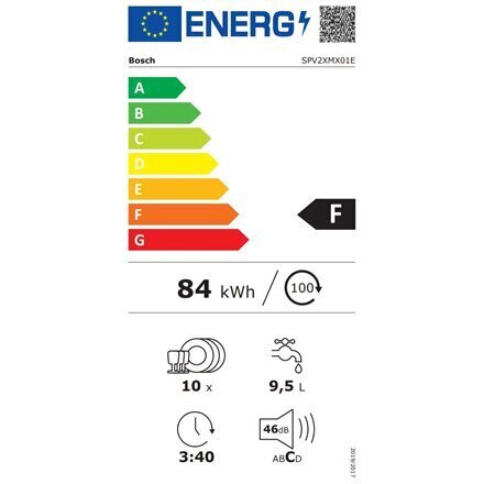 Bosch SPV2XMX01E cena un informācija | Trauku mazgājamās mašīnas | 220.lv