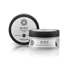 Mīksta barojoša maska bez pastāvīgiem krāsu pigmentiem Black (Colour Refresh Mask), 100 ml cena un informācija | Matu uzlabošanai | 220.lv