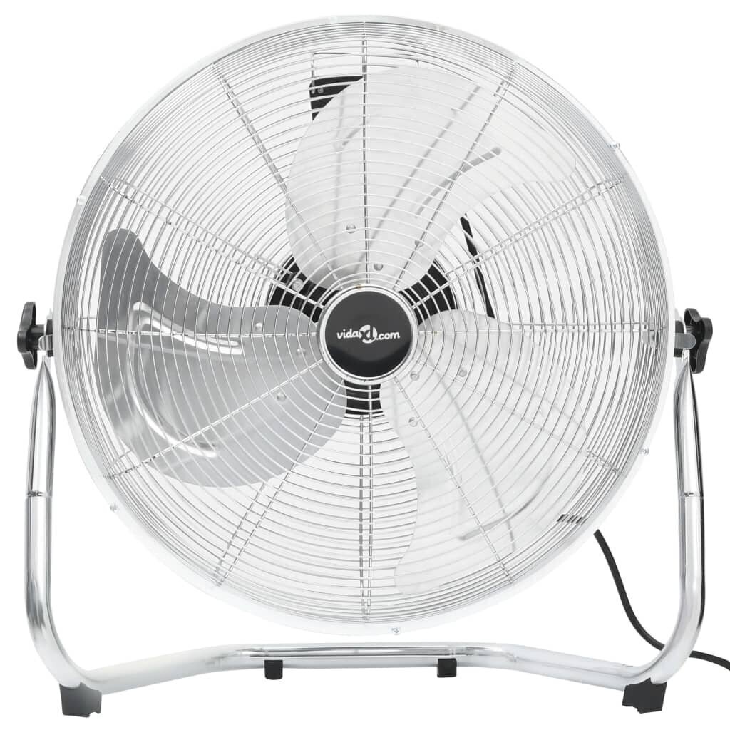 vidaXL grīdas ventilators ar 3 ātrumiem, 60 cm, 120 W cena un informācija | Ventilatori | 220.lv