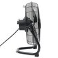 vidaXL grīdas ventilators ar 3 ātrumiem, 55 cm, 100 W, melns цена и информация | Ventilatori | 220.lv