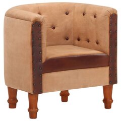 Кресло, 67x59x77 см, коричневое цена и информация | Садовые стулья, кресла, пуфы | 220.lv