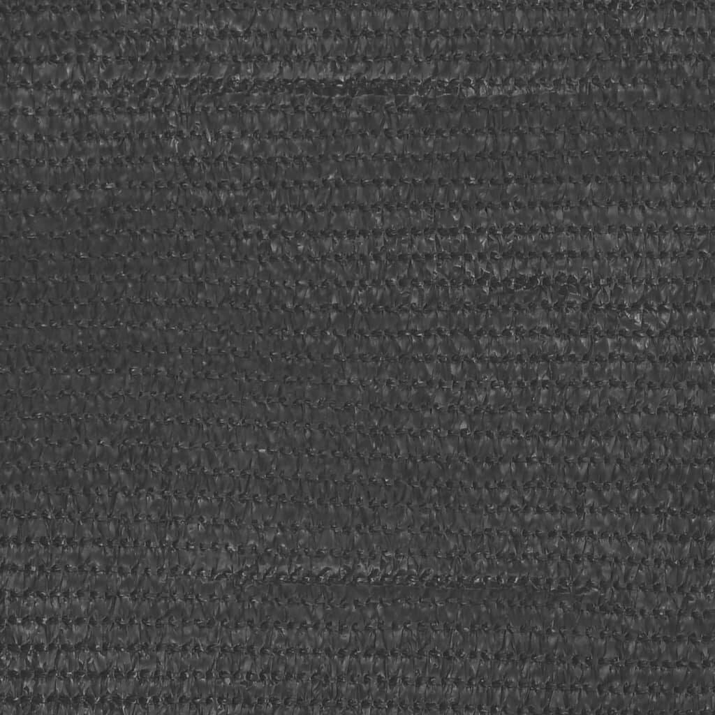 vidaXL balkona aizslietnis, 90x500 cm, pelēks HDPE цена и информация | Saulessargi, markīzes un statīvi | 220.lv