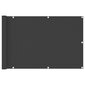 vidaXL balkona aizslietnis, 90x500 cm, pelēks HDPE cena un informācija | Saulessargi, markīzes un statīvi | 220.lv