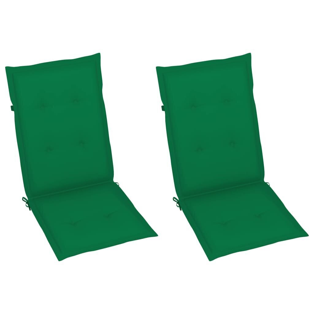 vidaXL šūpuļkrēsls ar matraci, bambuss cena un informācija | Atpūtas krēsli | 220.lv