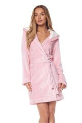 Теплый халат L&L Ole 2125 женский, розовый цвет цена и информация | Женские халаты | 220.lv