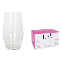 Набор стаканов LAV Ella (6 uds) (495 ml) цена и информация | Стаканы, фужеры, кувшины | 220.lv
