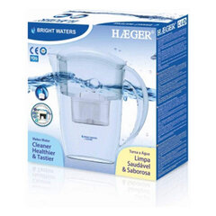 Кружка-фильтр Haeger Bright Waters Белый 2,4 L цена и информация | Стаканы, фужеры, кувшины | 220.lv