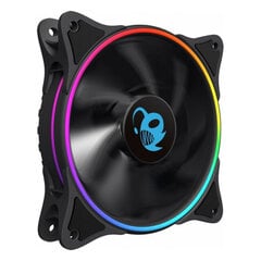 Вентилятор CoolBox COO-DGVA-12AR01      Ø 12 cm 1100 rpm RGB цена и информация | Компьютерные вентиляторы | 220.lv