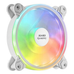 Вентилятор Mars Gaming MFXW DUAL ARGB 1100 rpm 14 dB Ø 12 cm: Цвет - Чёрный цена и информация | Компьютерные вентиляторы | 220.lv