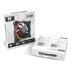 Вентилятор NOX Gaming X-FAN Ø 12 cm 1100 rpm LED ARGB цена и информация | Компьютерные вентиляторы | 220.lv
