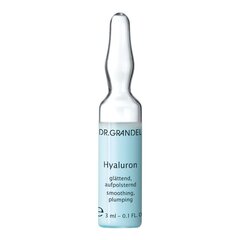 Ampulas Hyaluron Dr. Grandel Mitrinošs Pretgrumbu Mīkstinošs (3 ml x 3) цена и информация | Сыворотки для лица, масла | 220.lv