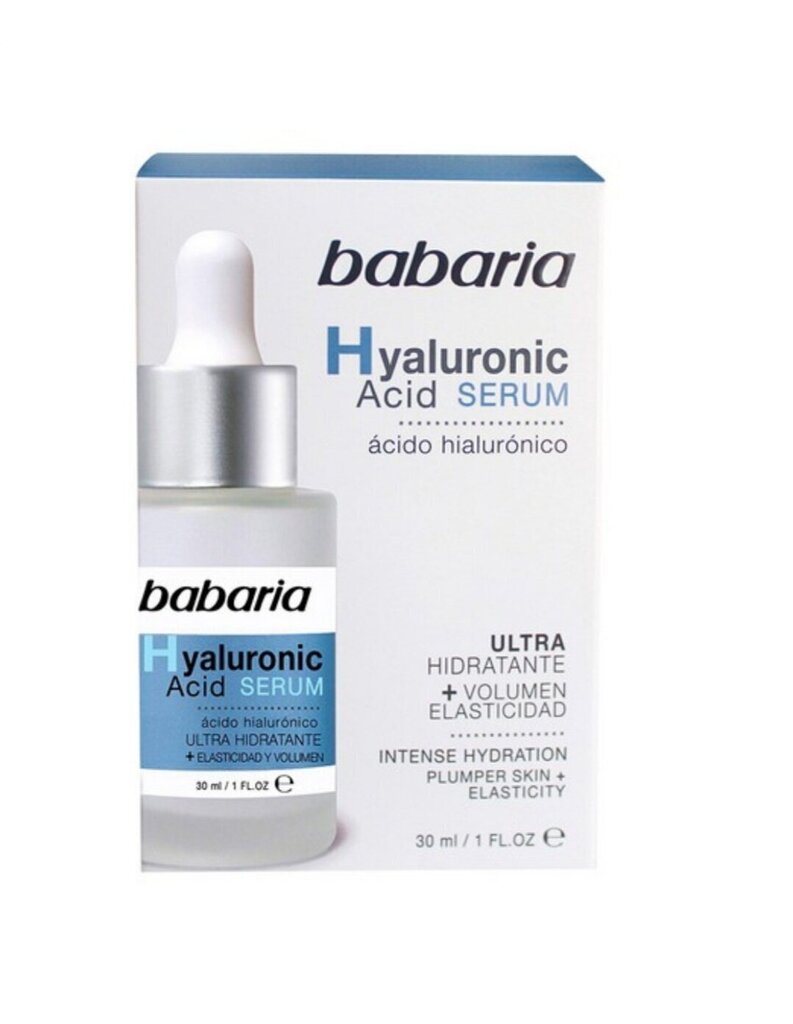 Sejas serums Hyaluronic Acid Babaria (30 ml) cena un informācija | Serumi sejai, eļļas | 220.lv
