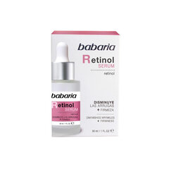 Pret novecošanas serums Retinol Babaria (30 ml) cena un informācija | Serumi sejai, eļļas | 220.lv