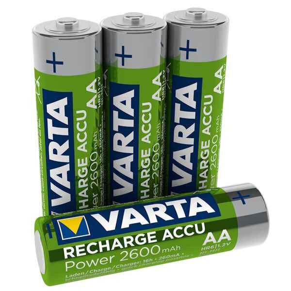 Atkārtoti Uzlādējamas Baterijas Varta 4 x AA (Atjaunots A+) цена и информация | Baterijas | 220.lv
